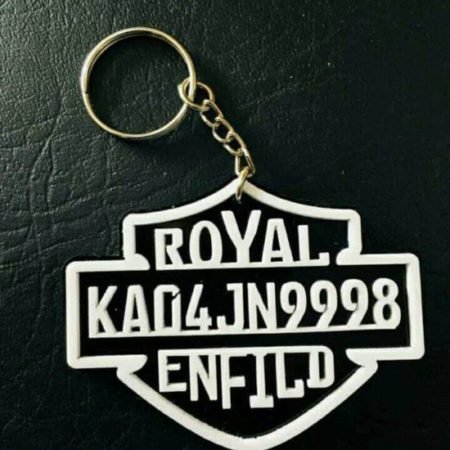 royal enfield bike keychain