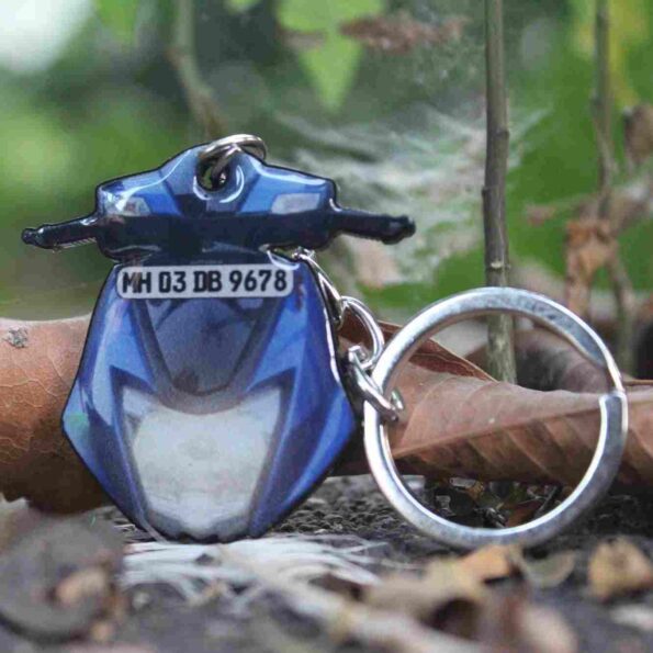 Front Side Bike Shape Keychain [Gel].5