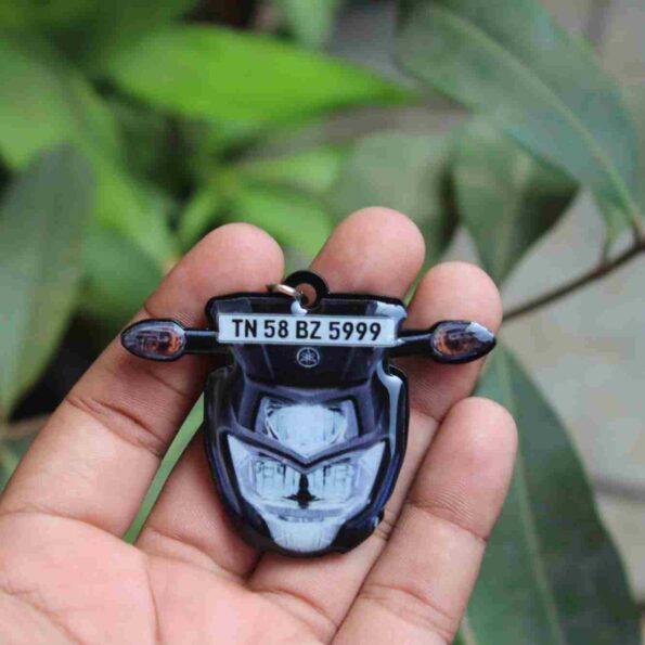 Front Side Bike Shape Keychain [Gel].7