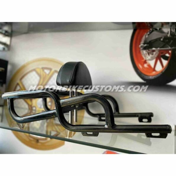 Backrest with Carrier for Royal Enfield (1)