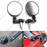 Round Foldable Anti Glare Bar End Side Mirror (1)