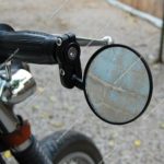 Round Foldable Anti Glare Bar End Side Mirror (1)