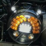 Teeth and eye design led headlight (5)