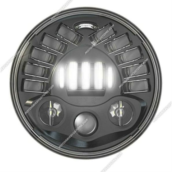 Teeth and eye design led headlight (8)