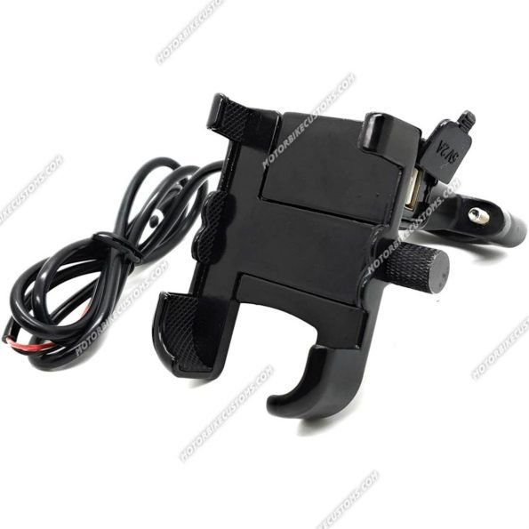 Handle Mount Mobile Holder with Charger