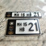 Jawa number Plate