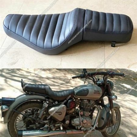 Low Rider Seat With Cushion For Royal Enfield