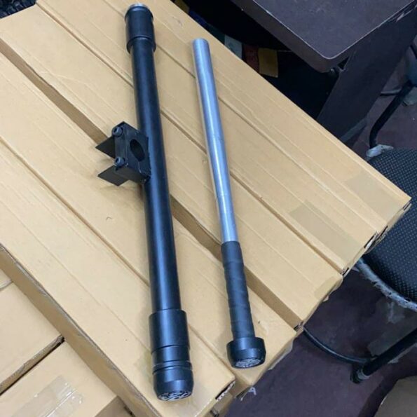 Single Rod Leg Guard With Baseball Saftey Rod Single Rod Leg Guard With Baseball Saftey Rod