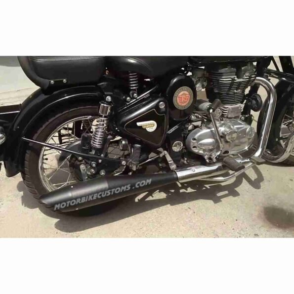 Globe  Shark Exhaust For Royal Enfield 