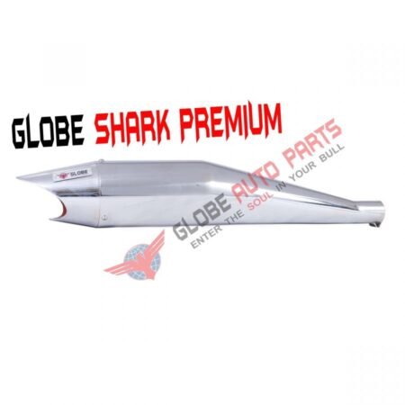 Globe Premium Shark Exhaust For Royal Enfield