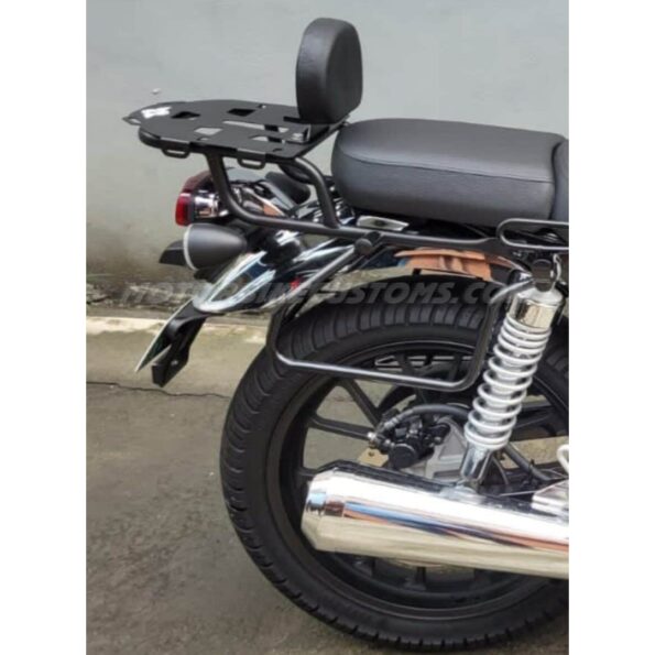 Backrest With Carrier Laser Cutting Plate For Honda 2 Backrest With Carrier Laser Cutting Plate For Honda