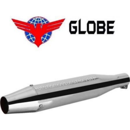 Globe Harley Short Exhaust For Royal Enfield