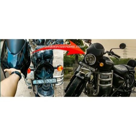 Harley Style Windshield For Meteor 350
