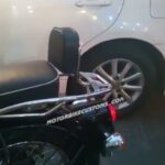 Harley Type Backrest With Carrier For Royal Enfield