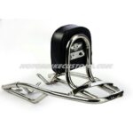 Harley Type Backrest With Carrier For Royal Enfield