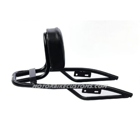Harley Type Backrest With Carrier For Royal Enfield (3)