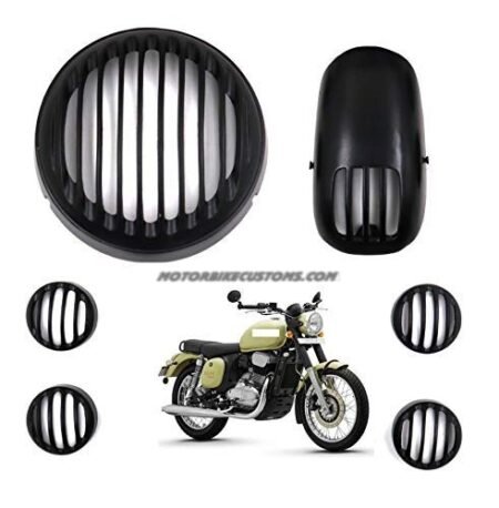 Headlight Protector Grill Set For Jawa