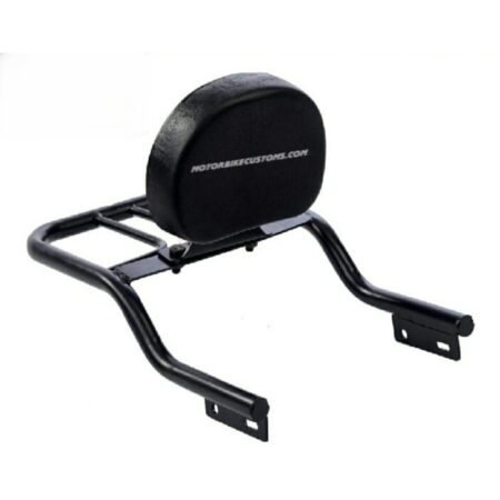 Round Shape Backrest With Carrier For Royal Enfield