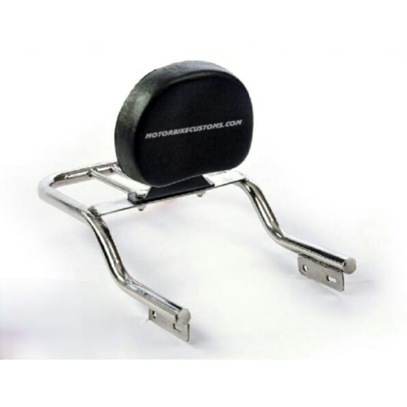 Round Shape Backrest With Carrier For Royal Enfield (2)
