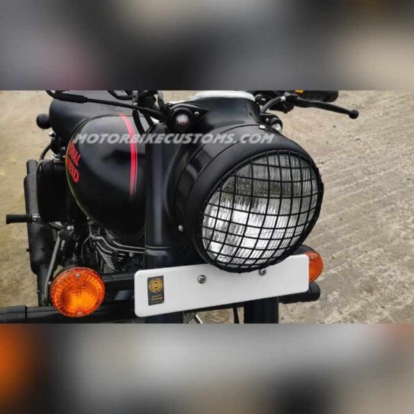 Jali Headlight Grill For Royal Enfield (2)