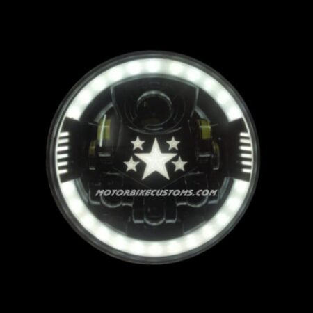 New 5 Star Design LED Headlight With DRL