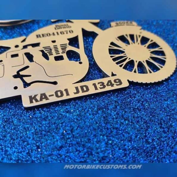 Metal Keychain For Royal Enfield