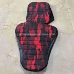 Red Camo Cushion Seat Covers For Classic