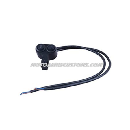 Black | Two Way Dual Button On/Off Switch | MotorbikeCustoms | Check Now!