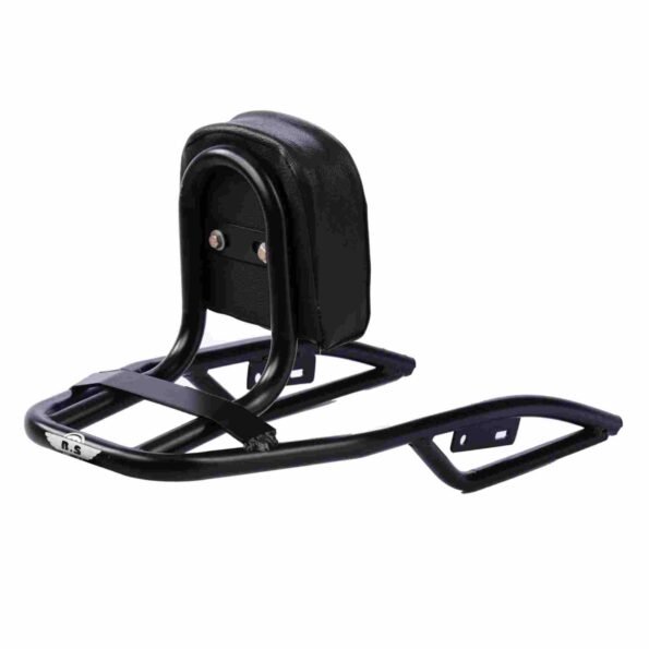 Harley Backrest With Small Carrier For Royal Enfield 1