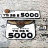 Customized Number Plate For Royal Enfield