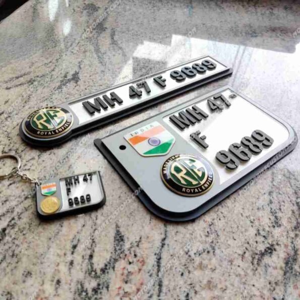 Signal Edition Number Plates For Royal Enfield (2)
