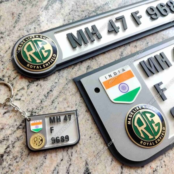 Signal Edition Number Plates For Royal Enfield (3)