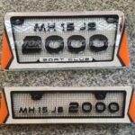 Custom Unique Stylish Number Plates 1