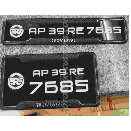 Gel+ Acrylic Material Number Plates