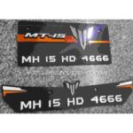 Yamaha MT 15 Number Plate
