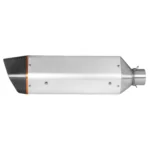 Universal Silencer Exhaust Pipe Muffler With Covers 1