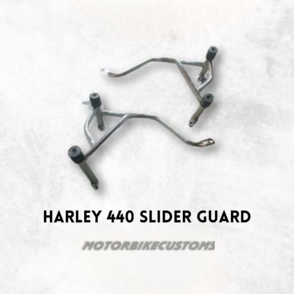 Dual Slider Leg Crash Guard For Harley Davidson X440 (6)