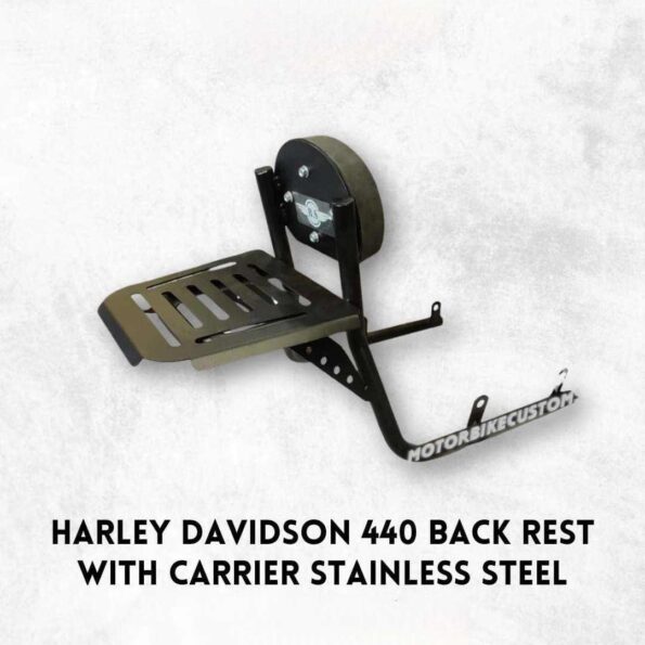 Backrest with Carrier For Harley Davidson X440