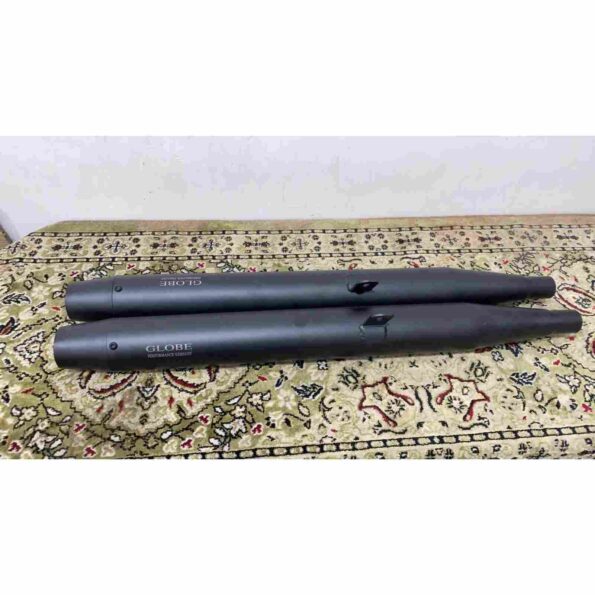 Globe Harley Shooter Exhaust For Jawa Globe Harley Shooter Exhaust For Jawa