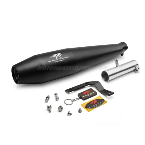 HONDA GB350S マフラー RED ROOSTER PEGASUS Red Rooster Pegasus Exhaust Silencer For Honda | MotorbikeCustoms
